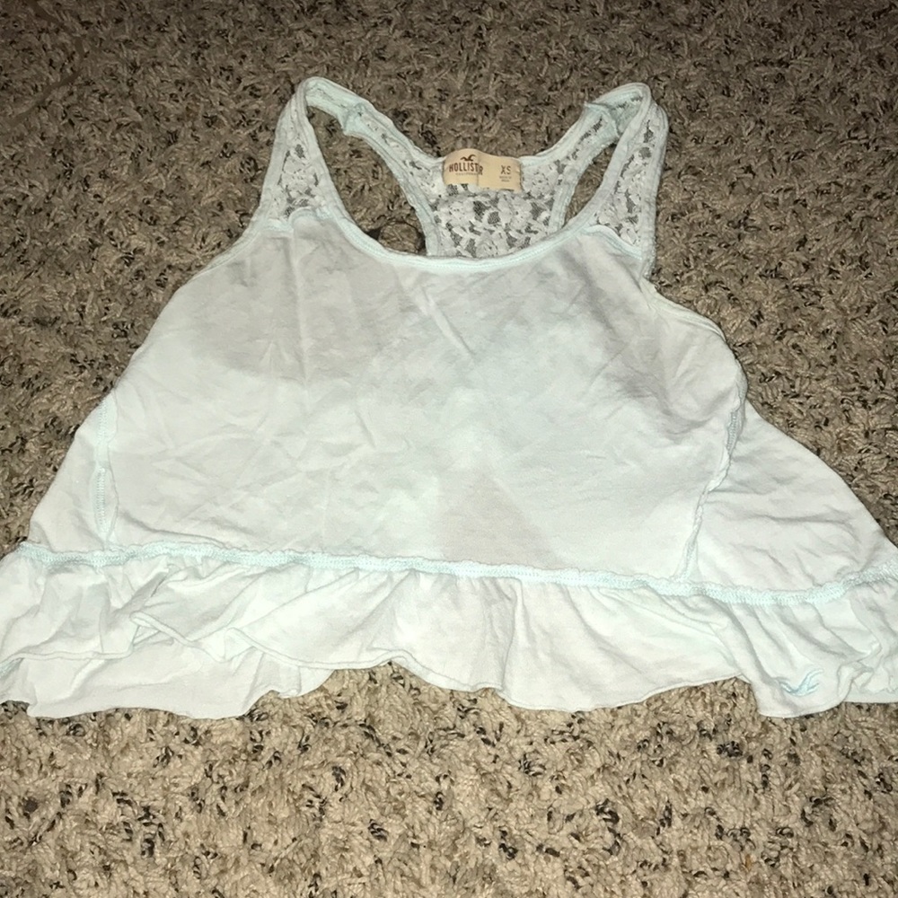 Hollister cropped tank!